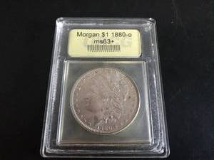 1880 O Morgan Dollar MS63 plus