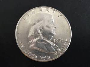 1956 P Franklin Half Dollar