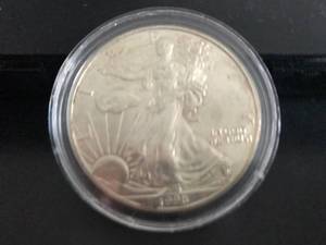 1998 Walking Liberty 1 oz Silver Coin