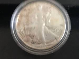 1986 Walking Liberty 1 oz Silver Coin