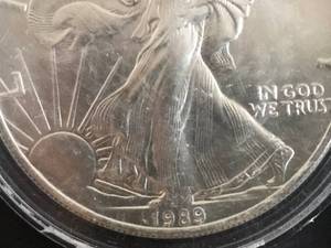 1989 Walking Liberty 1 oz Silver Coin
