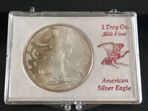 1988 Walking Liberty 1 oz Silver Coin