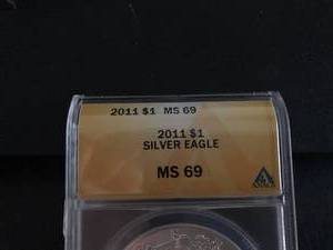 2011 Walking Liberty 1 oz Silver Coin MS69
