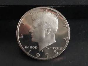 1973 S Kennedy Half Dollar