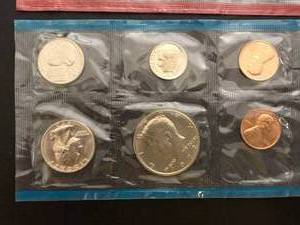 1972 US Mint Uncirculated 11 Coin Set