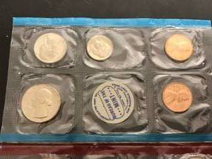 1969 US Mint Uncirculated 10 Coin Set