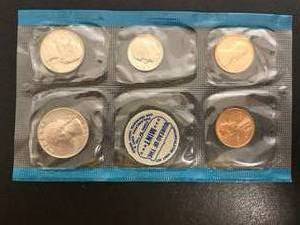 1969 US Mint Uncirculated 5 Coin Set
