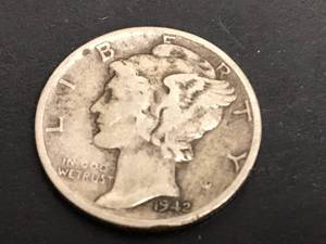 1942 Mercury Dime
