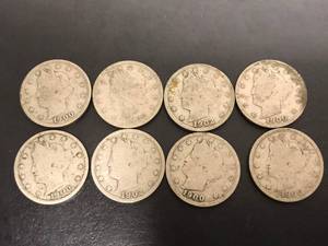 8 Liberty V Nickels