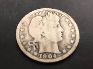 1904 Quarter & 1841 Half Dime
