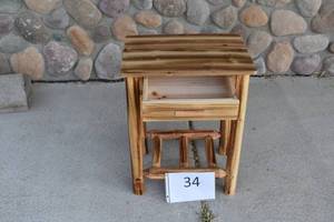 lot 34 image: CASTLECREEK Log End Table
