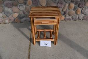lot 37 image: CASTLECREEK Log End Table