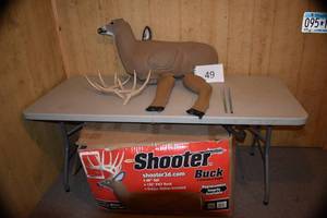 lot 49 image: Shooter Buck 3D Archery Target
