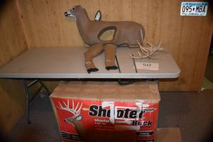 lot 50 image: Shooter Buck 3D Archery Target