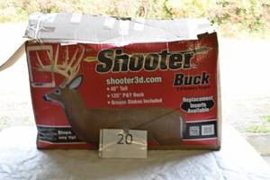 lot 20 image: SHOOTER BUCK TARGET