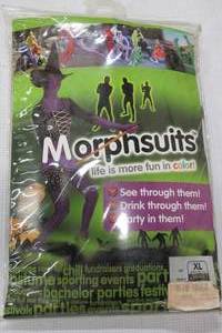 lot 302 image: Purple Witch Morphsuit Adult XL