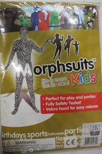 lot 304 image: Zebra Kids Morphsuit S