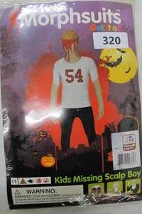 lot 320 image: Missing Scalp Boy Kids Morphsuit M