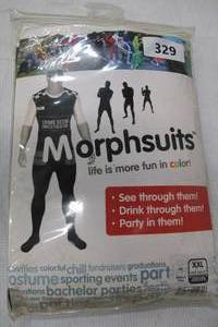 lot 329 image: Crime Scene Investigator Morphsuit Adult XXL