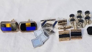 Sterling and Vintage Cufflink Collection