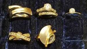 Collection of 6 Ladies Rings in Size 8