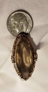 Vintage Smokey Quartz Cocktail Ring in 10K