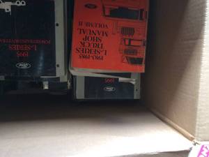 Shop Repair and Parts Books