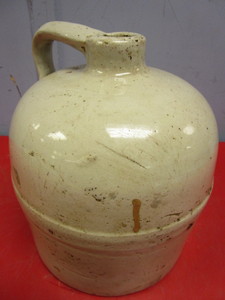 lot 222 image: VINTAGE STONEWARE JUG