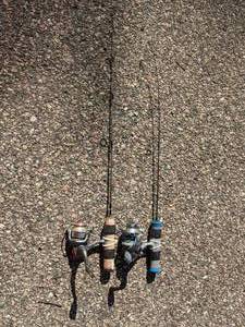 lot 26 image: Lot of Three Fishing Reels