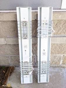 lot 31 image: Pair of Hanging Shop Lights