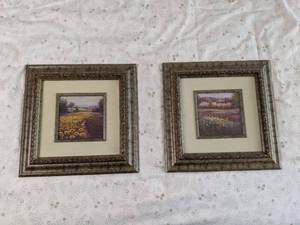 lot 119 image: Pair of Impressionist Framed Art Prints