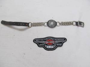 lot 42 image: Harley Davidson patch