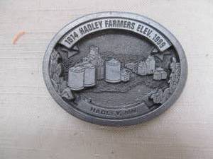 lot 43 image: Hadley MN belt buckle