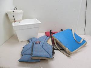 lot 103 image: Life preserves, life jackets