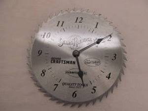 lot 105 image: Craftsman wall clock