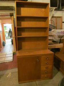 lot 146 image: Vintage bookshelf