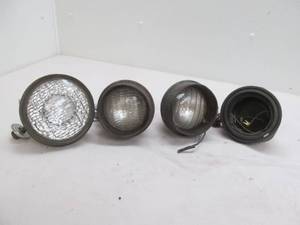 lot 166 image: Vintage automotive lights