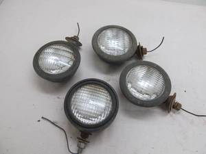 lot 167 image: Vintage automotive lights