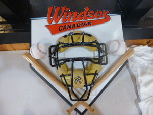 lot 15 image: 1999 Windsor Canadian Baseball Wall Sign