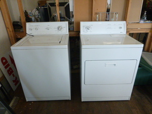 lot 1 image: Kenmore Washer and Dryer