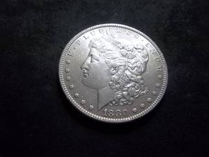 1880 O Morgan Silver Dollar Micro O