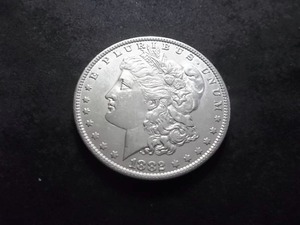 1882 O Morgan Silver Dollar