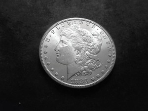 1883 CC Morgan Silver Dollar