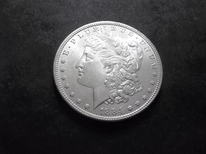 1884 Morgan Silver Dollar