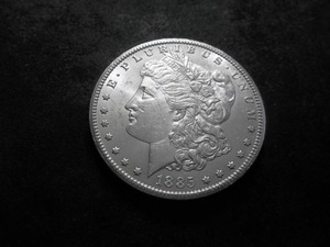 1885 CC Morgan Silver Dollar
