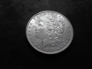 1887  Morgan Silver Dollar