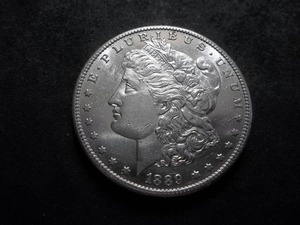 1889 S Morgan Silver Dollar