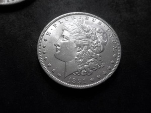 1891 Morgan Silver Dollar