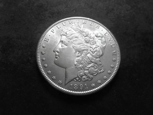 1891 S Morgan Silver Dollar