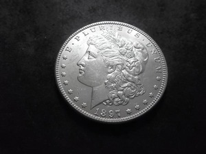 1897 Morgan Silver Dollar